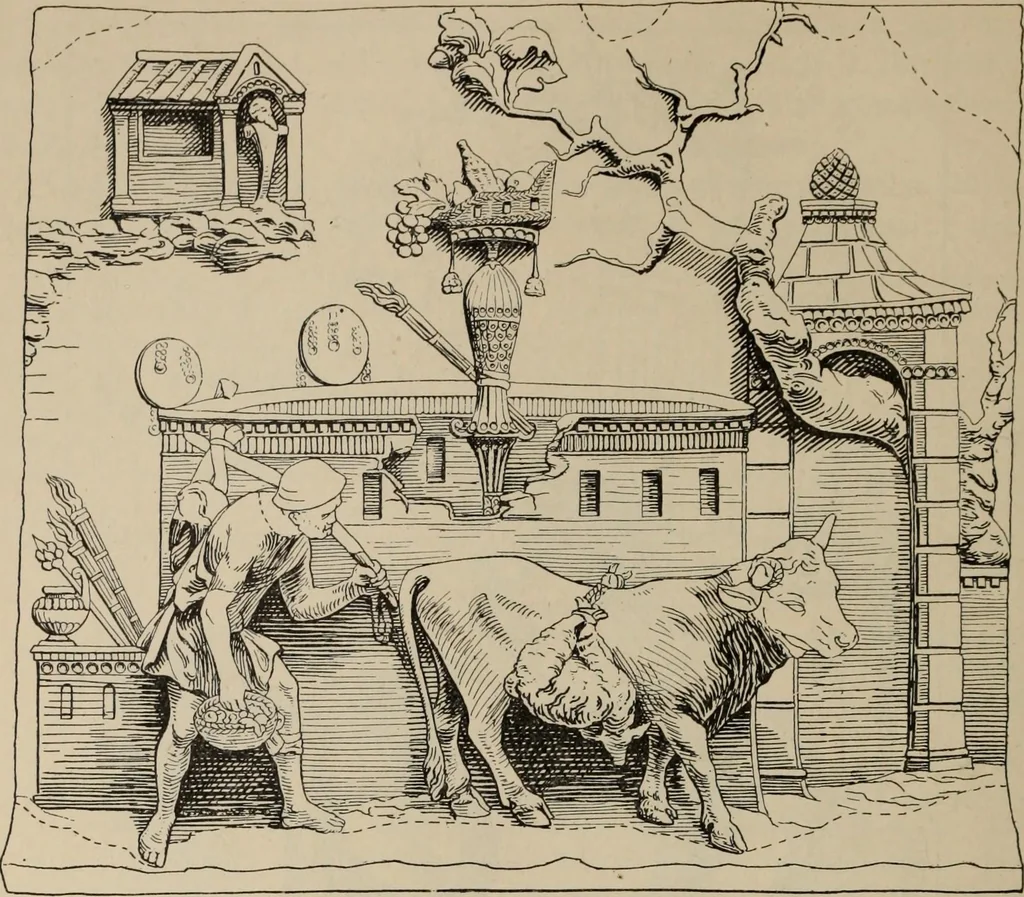 An illustration from Zeus : a study in ancient religion, 1914, leaf 221