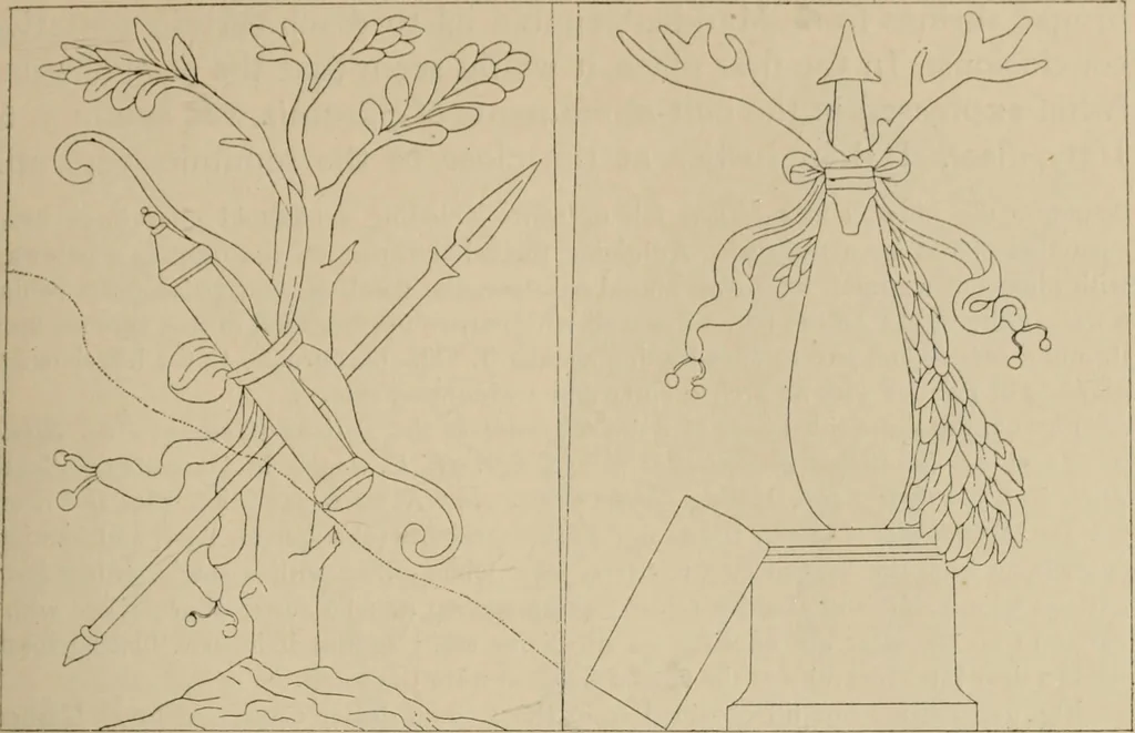 An illustration from Zeus : a study in ancient religion, 1914, leaf 222