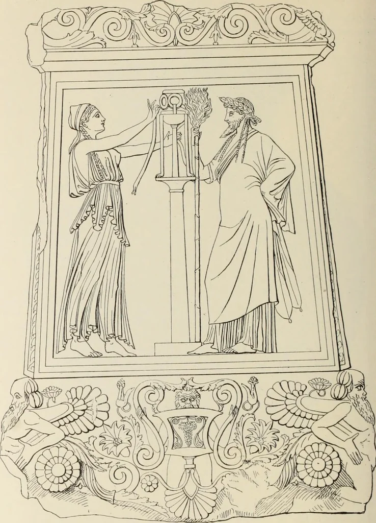 An illustration from Zeus : a study in ancient religion, 1914, leaf 279
