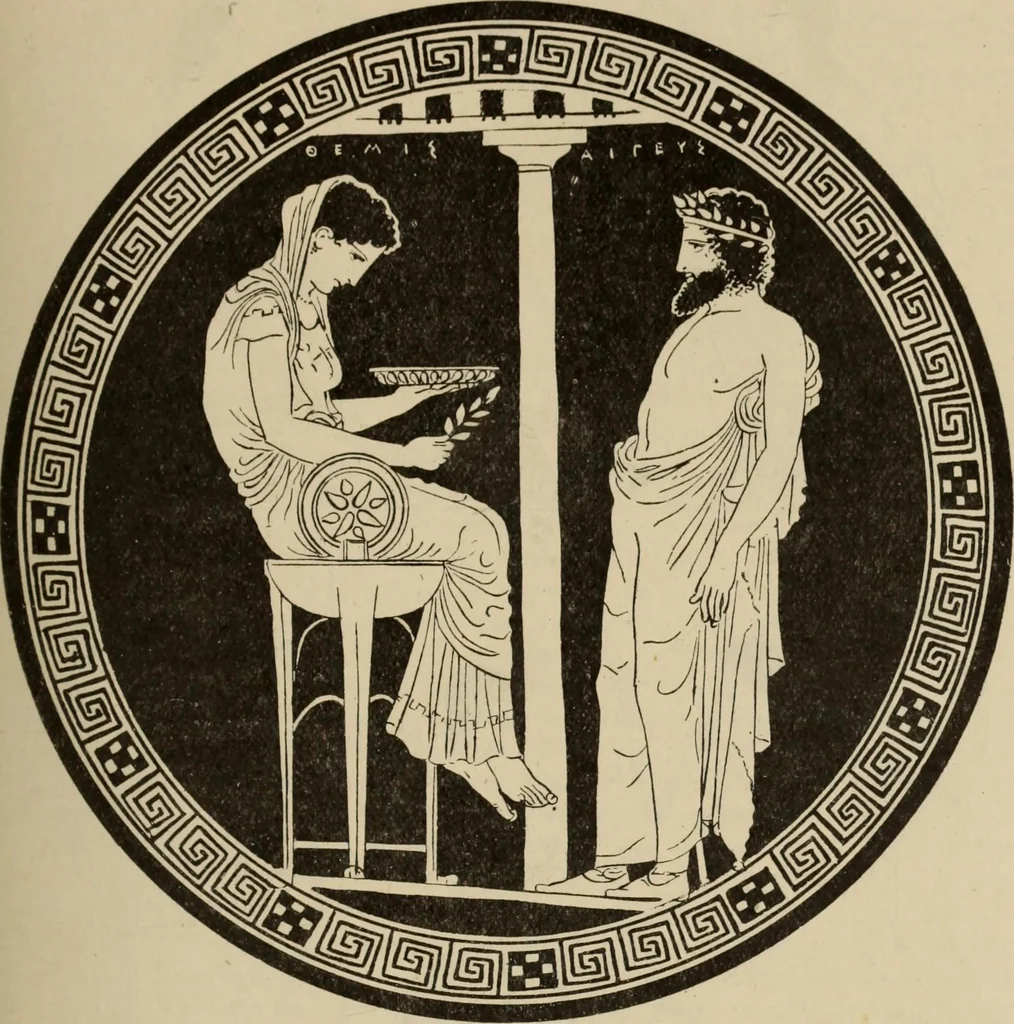 An illustration from Zeus : a study in ancient religion, 1914, leaf 290