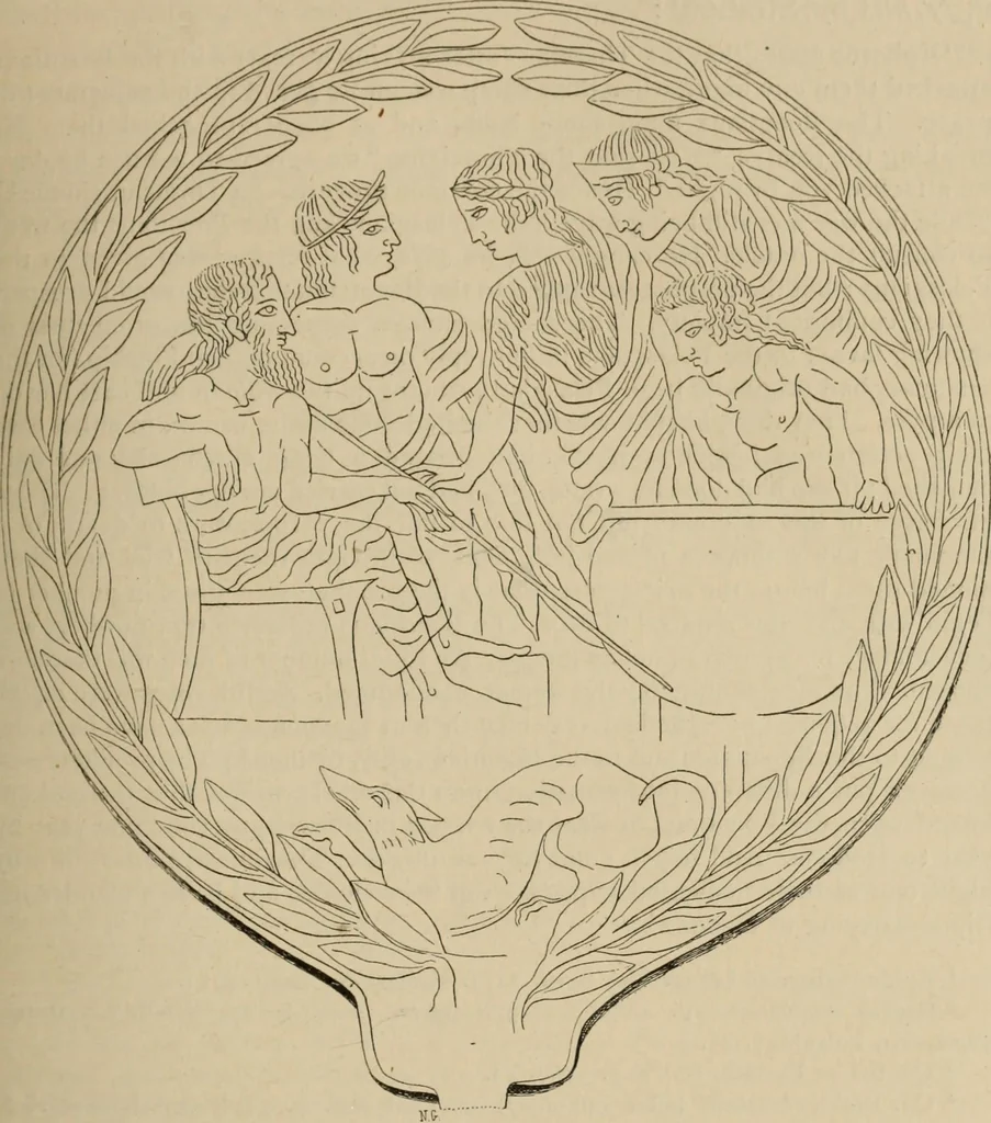 An illustration from Zeus : a study in ancient religion, 1914, leaf 302