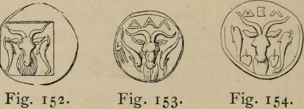 An illustration from Zeus : a study in ancient religion, 1914, leaf 305