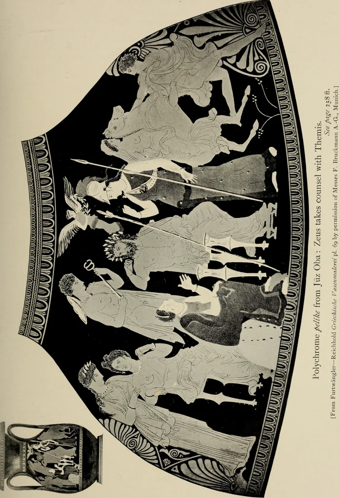 An illustration from Zeus : a study in ancient religion, 1914, leaf 348