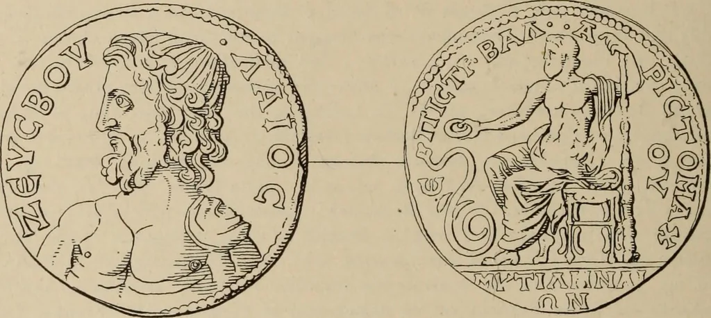 An illustration from Zeus : a study in ancient religion, 1914, leaf 351