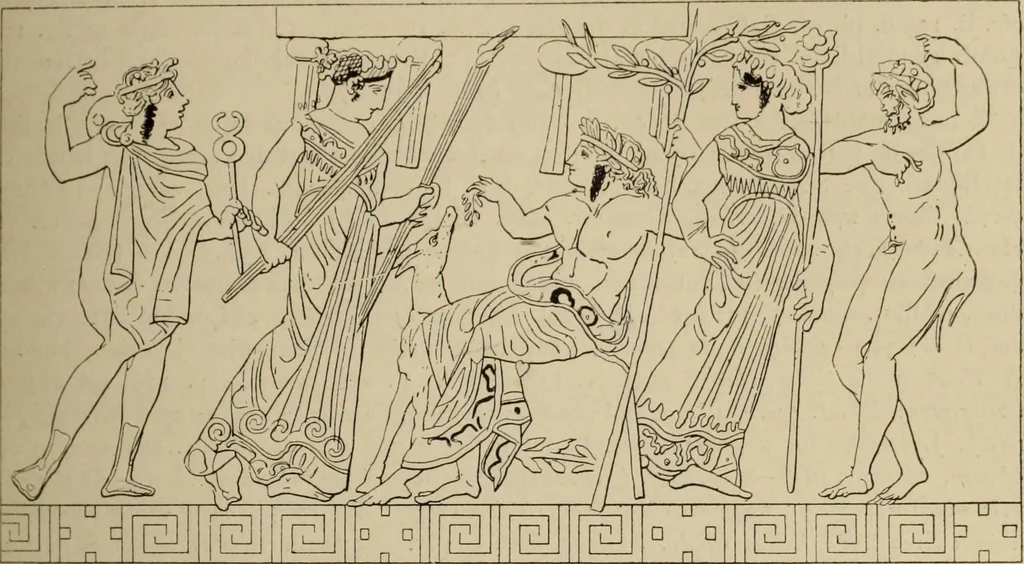 An illustration from Zeus : a study in ancient religion, 1914, leaf 358