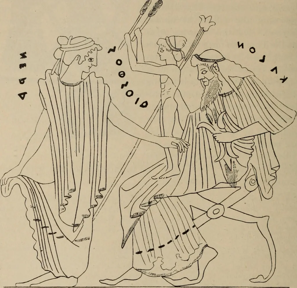 An illustration from Zeus : a study in ancient religion, 1914, leaf 369