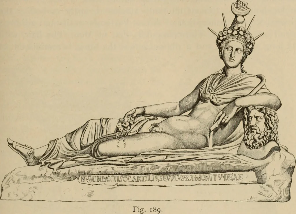 An illustration from Zeus : a study in ancient religion, 1914, leaf 394