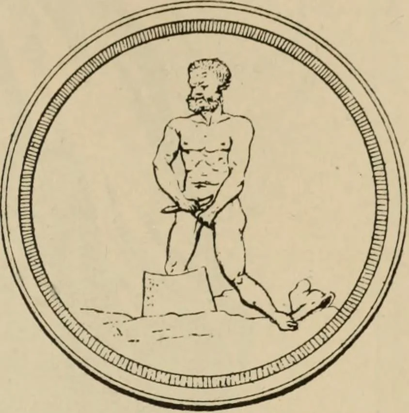 An illustration from Zeus : a study in ancient religion, 1914, leaf 396