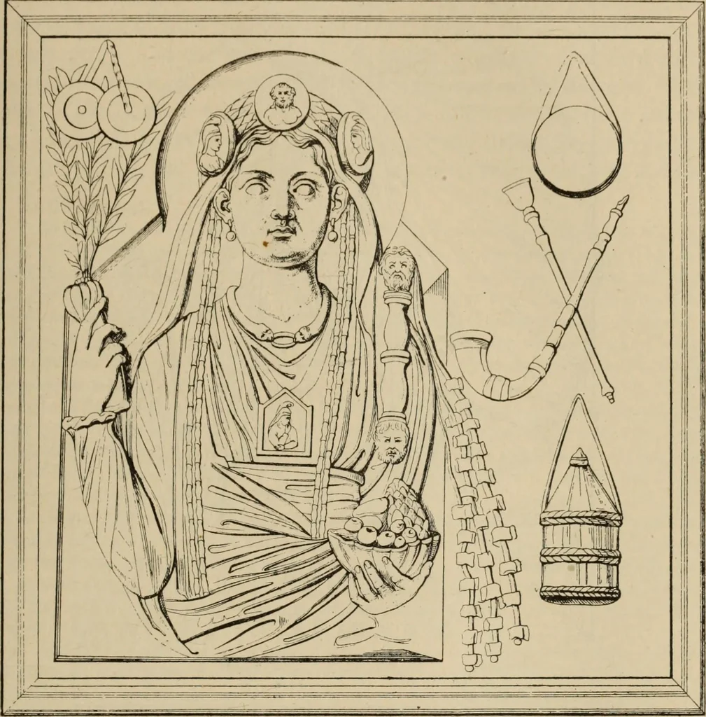 An illustration from Zeus : a study in ancient religion, 1914, leaf 398