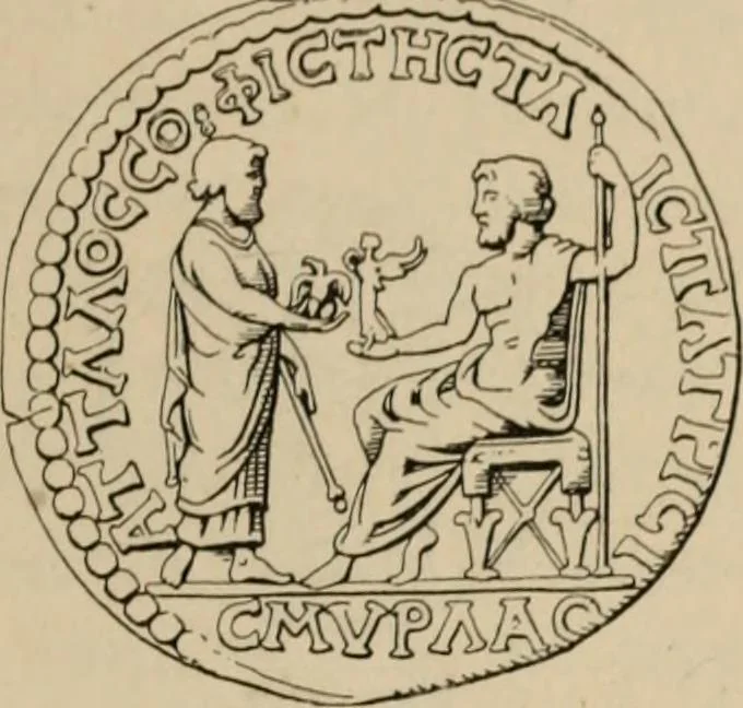 An illustration from Zeus : a study in ancient religion, 1914, leaf 416