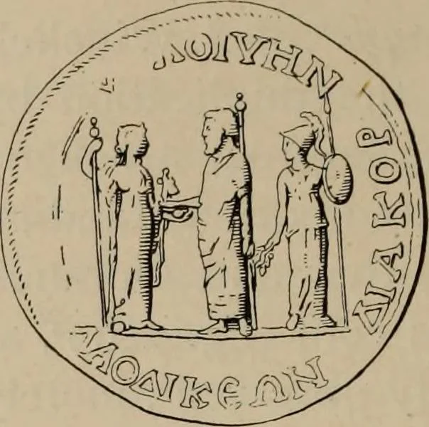 An illustration from Zeus : a study in ancient religion, 1914, leaf 417