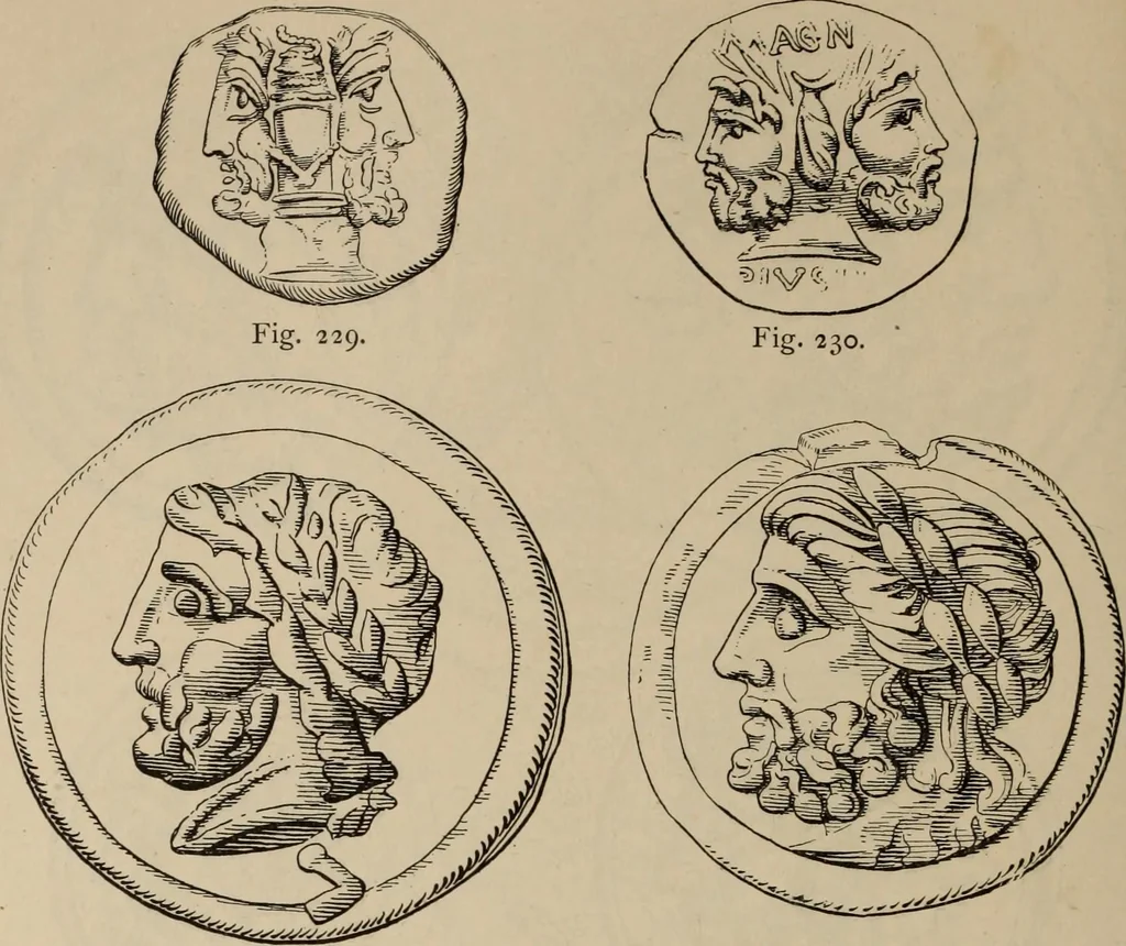 An illustration from Zeus : a study in ancient religion, 1914, leaf 433