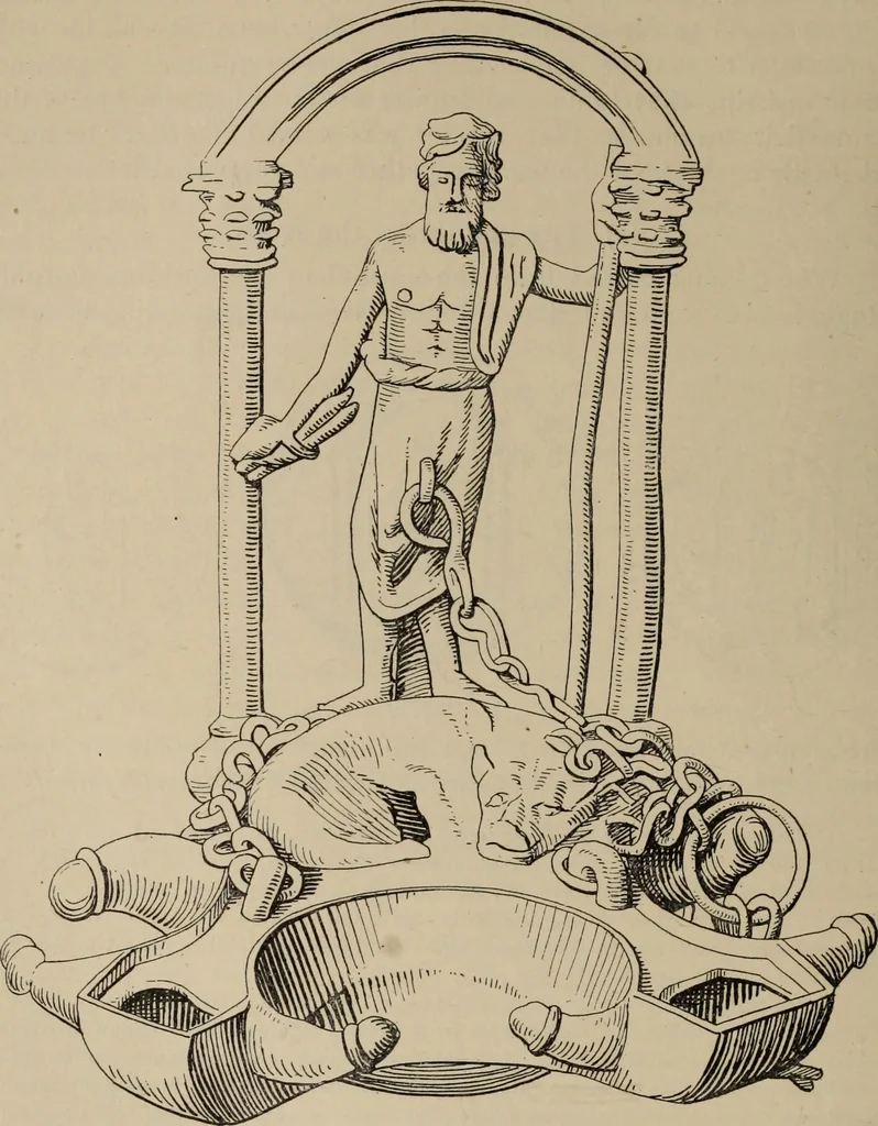 An illustration from Zeus : a study in ancient religion, 1914, leaf 465