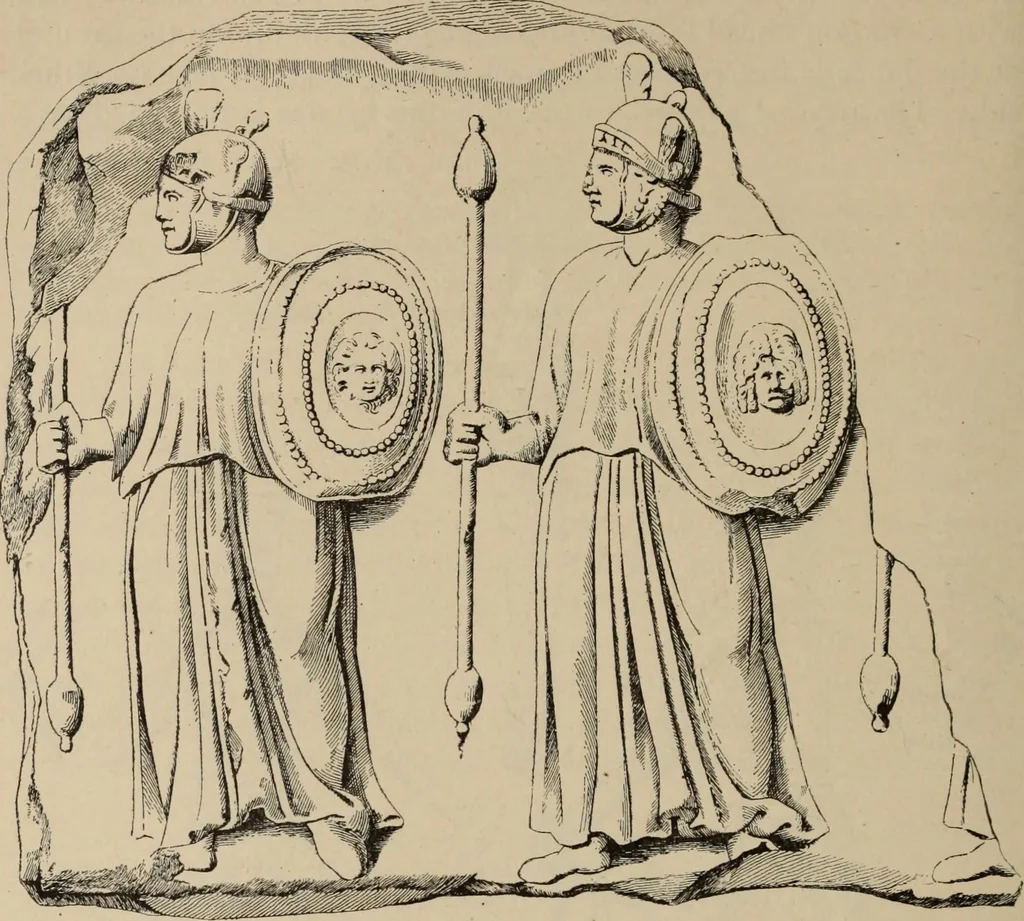 An illustration from Zeus : a study in ancient religion, 1914, leaf 475