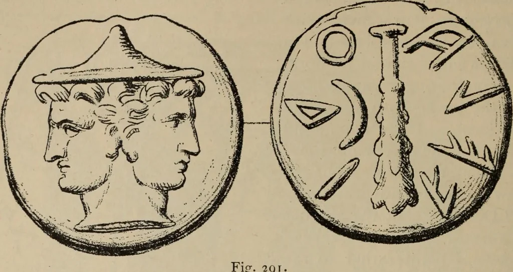 An illustration from Zeus : a study in ancient religion, 1914, leaf 483