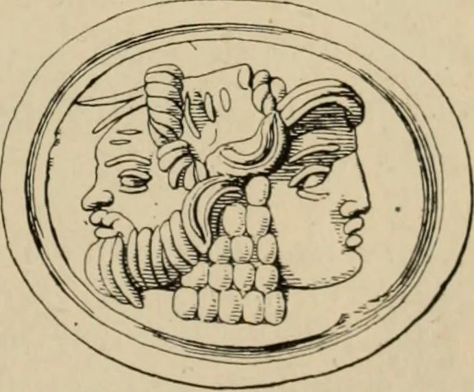 An illustration from Zeus : a study in ancient religion, 1914, leaf 488