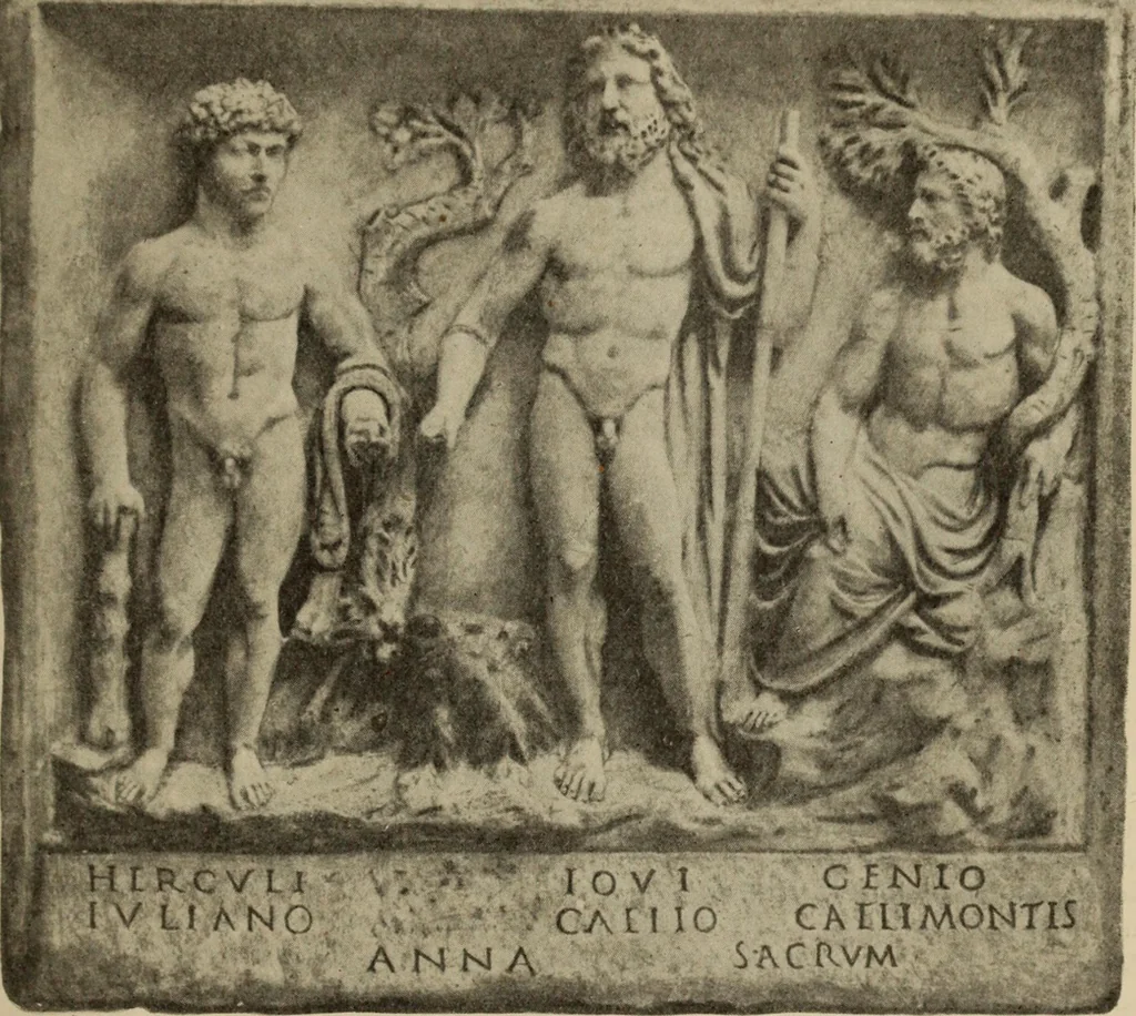 An illustration from Zeus : a study in ancient religion, 1914, leaf 510