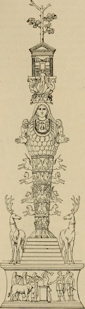 An illustration from Zeus : a study in ancient religion, 1914, leaf 516