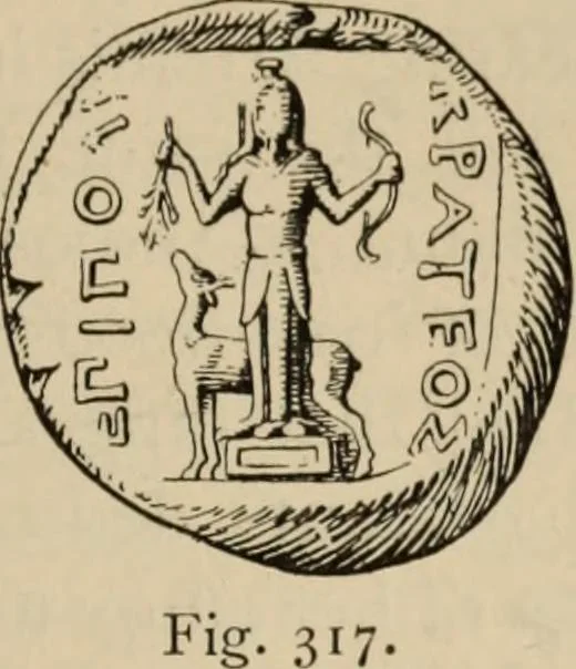 An illustration from Zeus : a study in ancient religion, 1914, leaf 520
