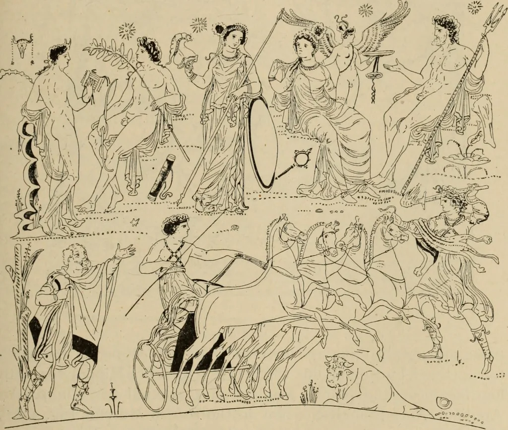 An illustration from Zeus : a study in ancient religion, 1914, leaf 524