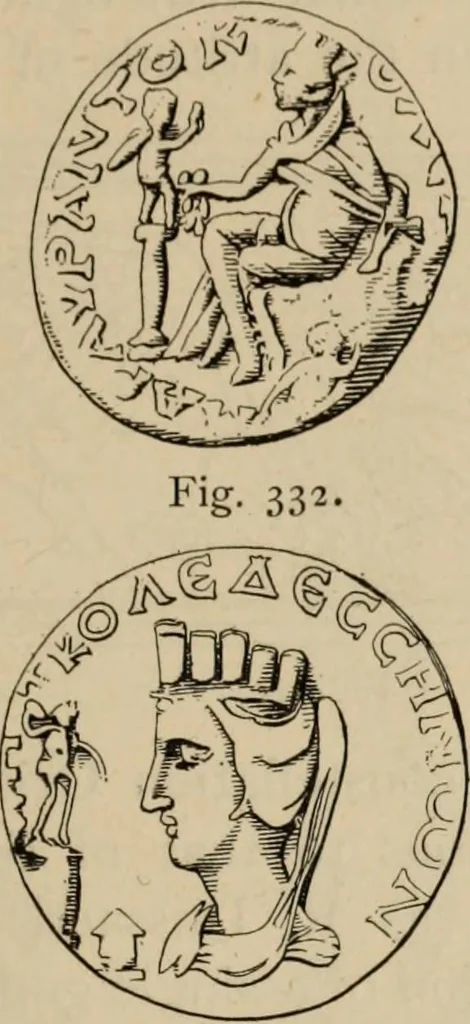 An illustration from Zeus : a study in ancient religion, 1914, leaf 538