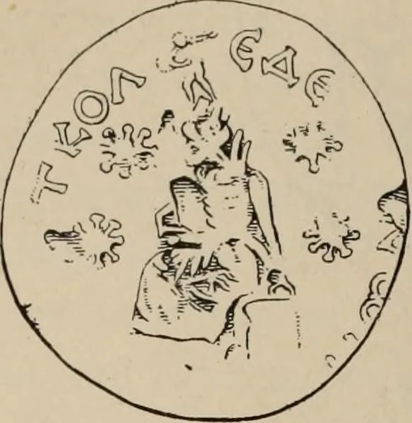 An illustration from Zeus : a study in ancient religion, 1914, leaf 539