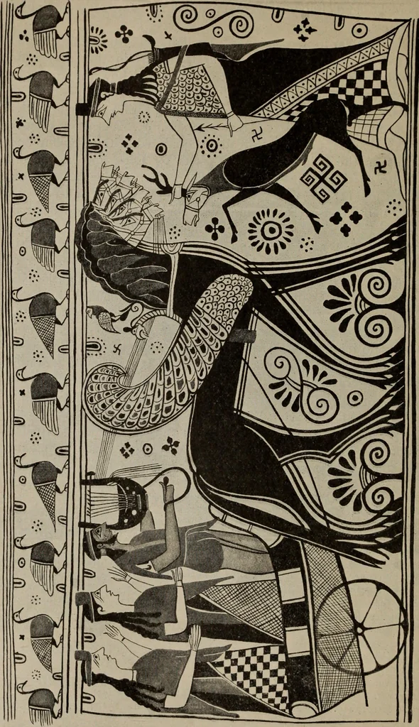 An illustration from Zeus : a study in ancient religion, 1914, leaf 565