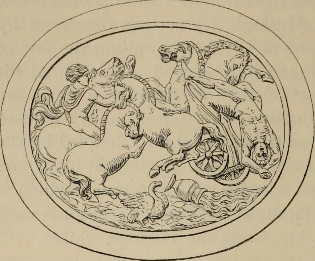 An illustration from Zeus : a study in ancient religion, 1914, leaf 591