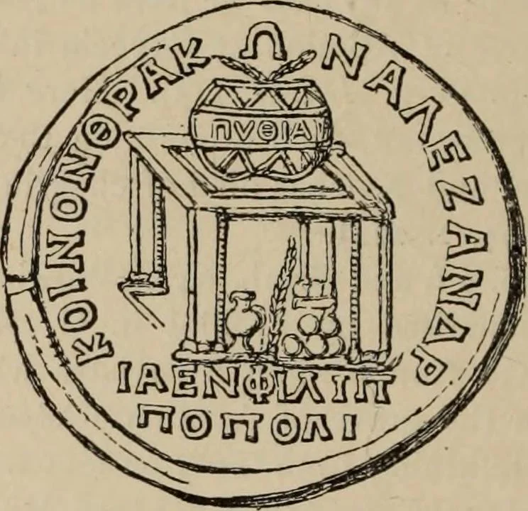 An illustration from Zeus : a study in ancient religion, 1914, leaf 603