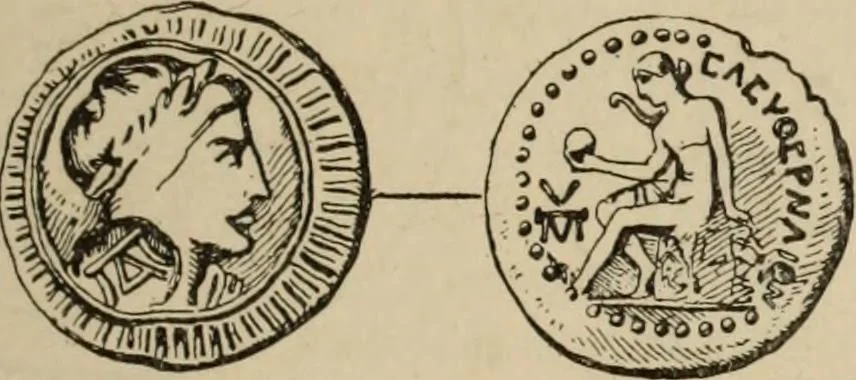 An illustration from Zeus : a study in ancient religion, 1914, leaf 604