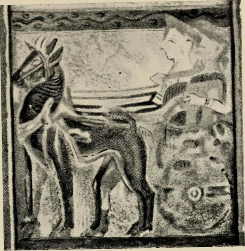An illustration from Zeus : a study in ancient religion, 1914, leaf 634