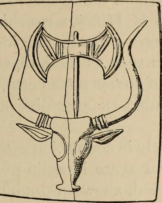 An illustration from Zeus : a study in ancient religion, 1914, leaf 656