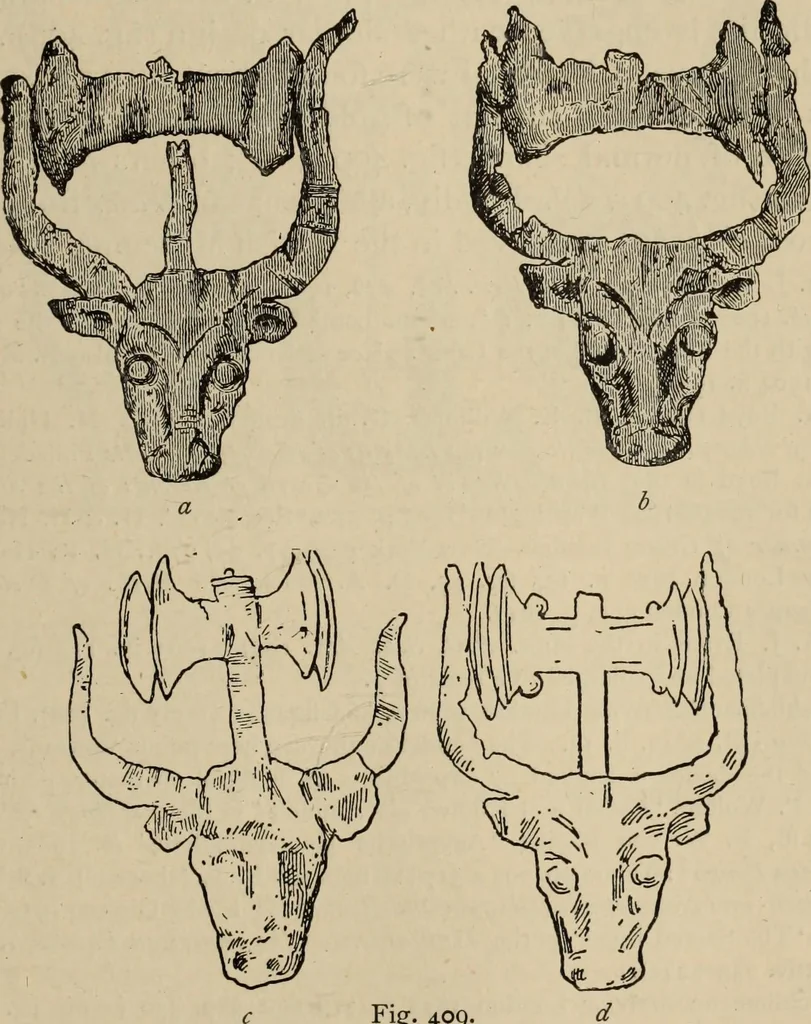 An illustration from Zeus : a study in ancient religion, 1914, leaf 656