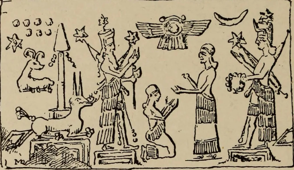 An illustration from Zeus : a study in ancient religion, 1914, leaf 665