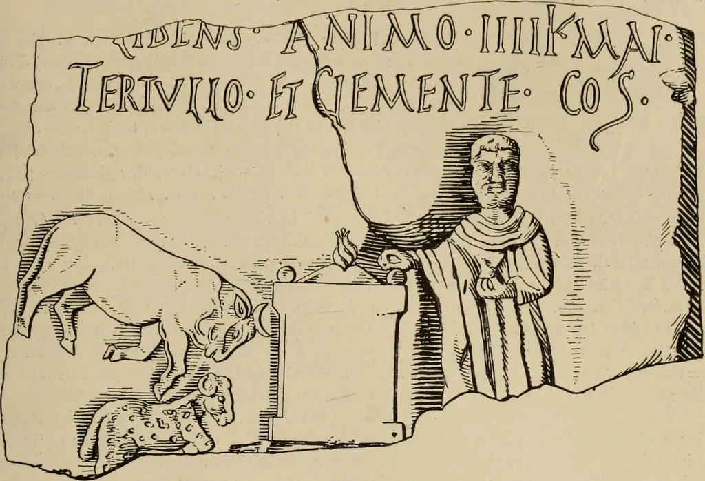 An illustration from Zeus : a study in ancient religion, 1914, leaf 676