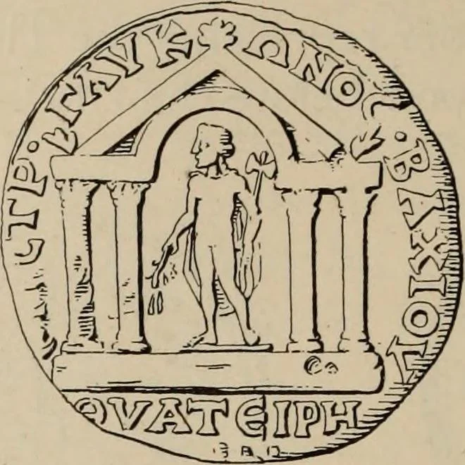 An illustration from Zeus : a study in ancient religion, 1914, leaf 681