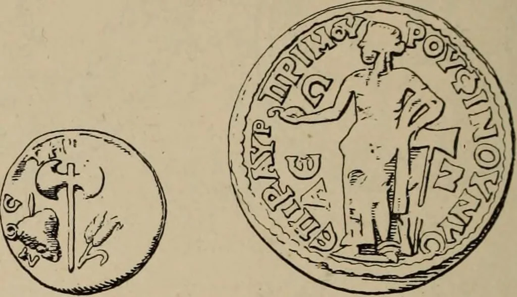 An illustration from Zeus : a study in ancient religion, 1914, leaf 683