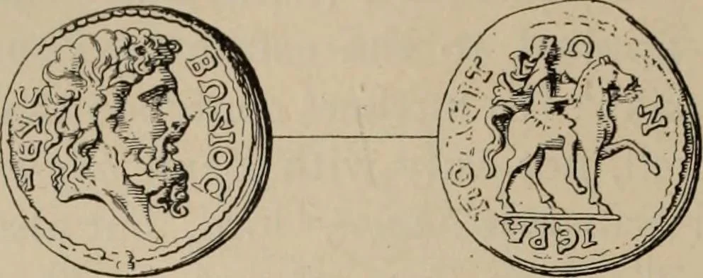 An illustration from Zeus : a study in ancient religion, 1914, leaf 689