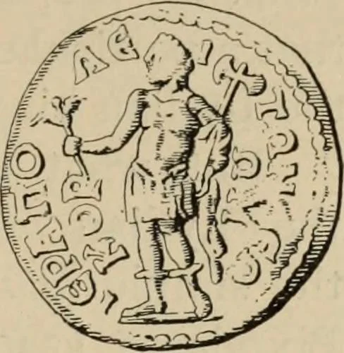 An illustration from Zeus : a study in ancient religion, 1914, leaf 690