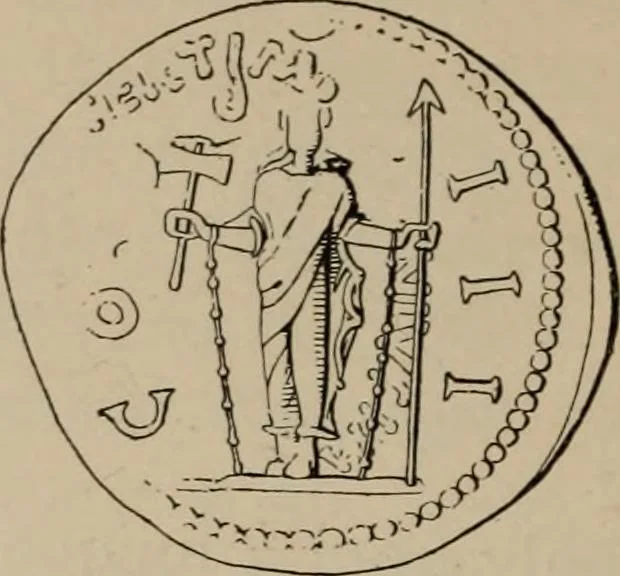 An illustration from Zeus : a study in ancient religion, 1914, leaf 693