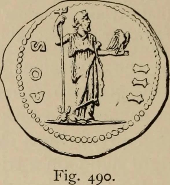 An illustration from Zeus : a study in ancient religion, 1914, leaf 697