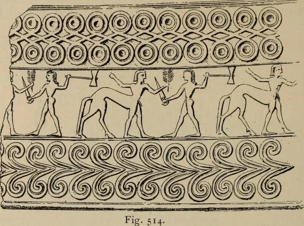 An illustration from Zeus : a study in ancient religion, 1914, leaf 737