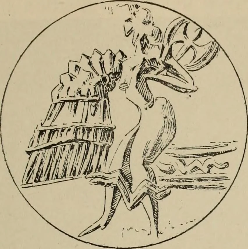 An illustration from Zeus : a study in ancient religion, 1914, leaf 744