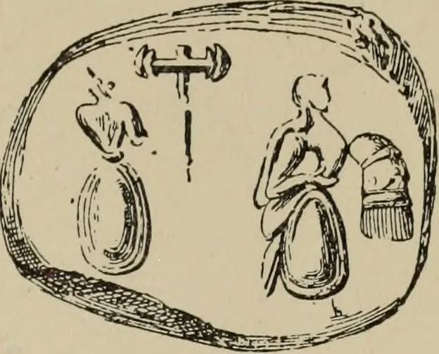 An illustration from Zeus : a study in ancient religion, 1914, leaf 744