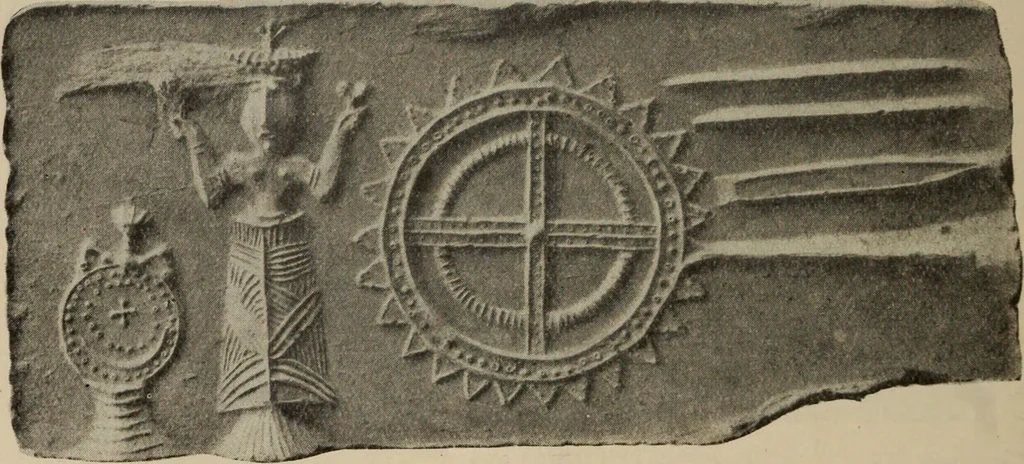 An illustration from Zeus : a study in ancient religion, 1914, leaf 745