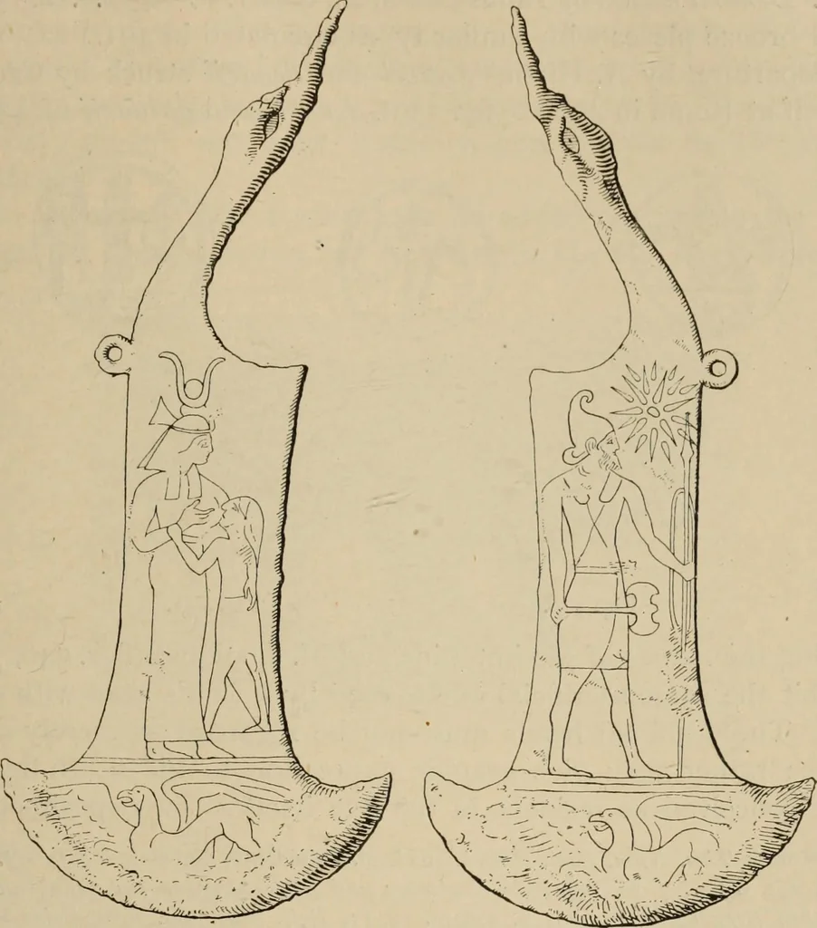 An illustration from Zeus : a study in ancient religion, 1914, leaf 752