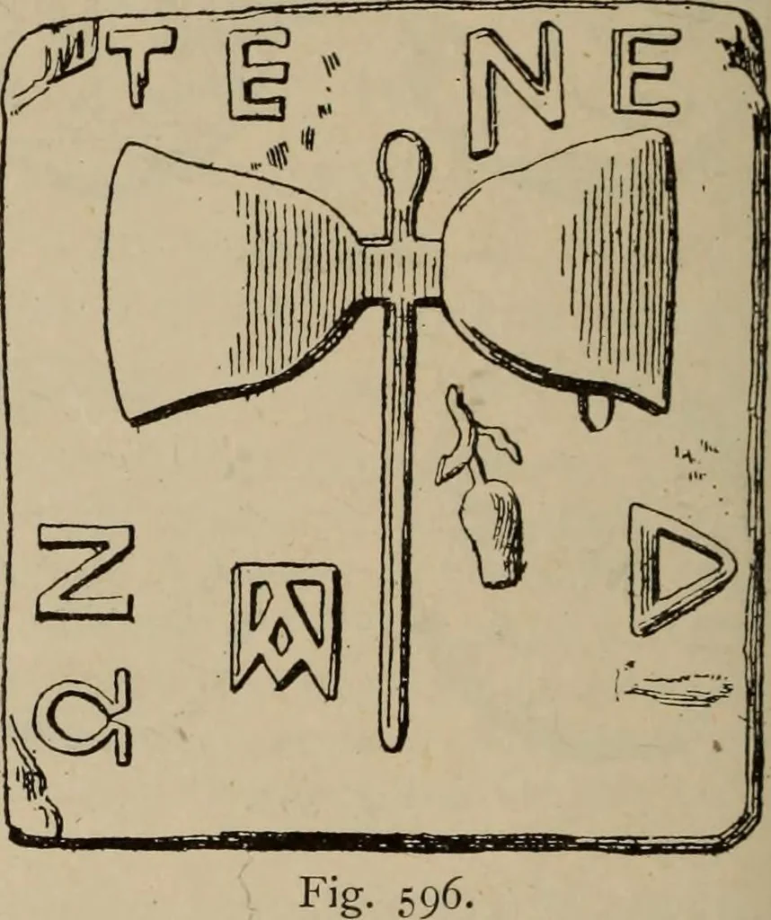 An illustration from Zeus : a study in ancient religion, 1914, leaf 779