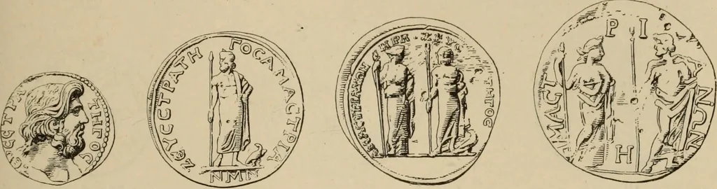 An illustration from Zeus : a study in ancient religion, 1914, leaf 828