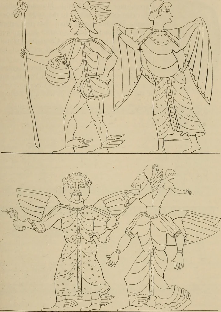 An illustration from Zeus : a study in ancient religion, 1914, leaf 844