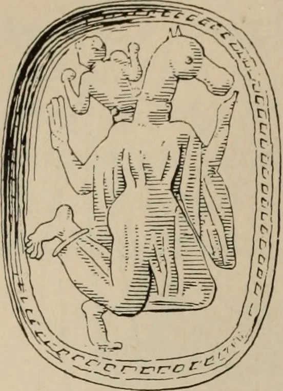An illustration from Zeus : a study in ancient religion, 1914, leaf 845